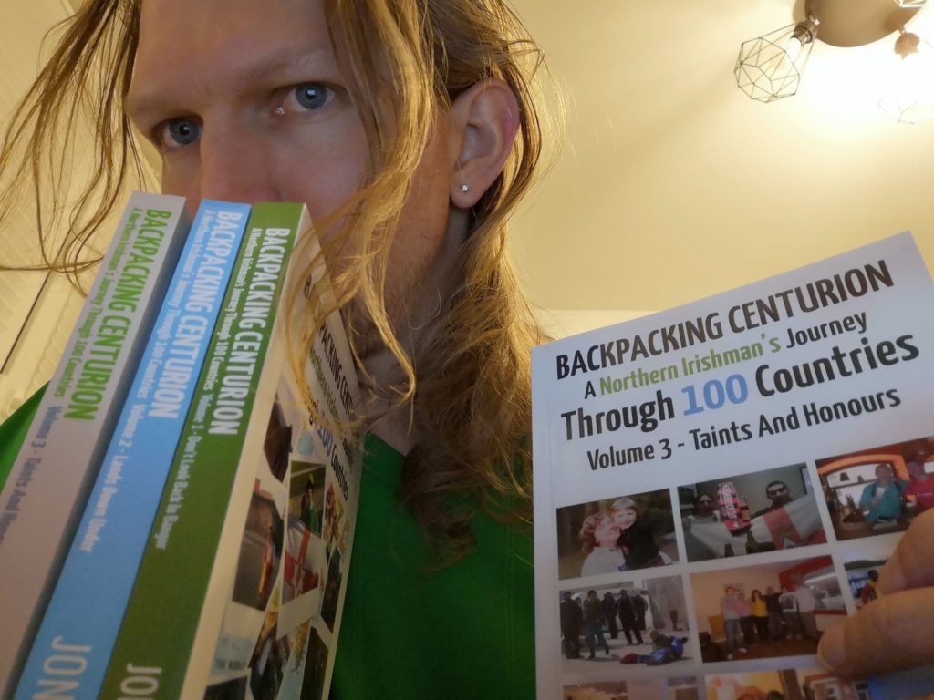 Backpacking Centurion: Excellent New Book Series By Former Hong Kong Resident Jonny Blair